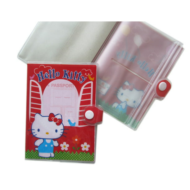 Sanrio Hello Kitty Exclusive Travel Accessories Passport Holder Emboss Pattern